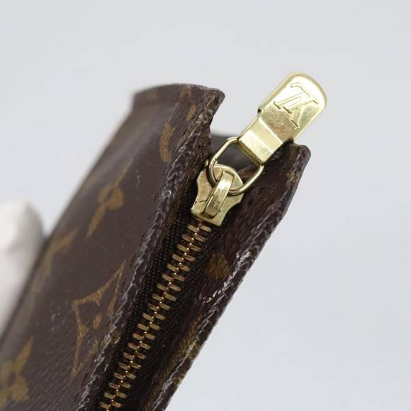 LOUIS VUITTON Monogram Bucket PM Accessory Pouch LV Auth 103903 - Picture 9 of 16